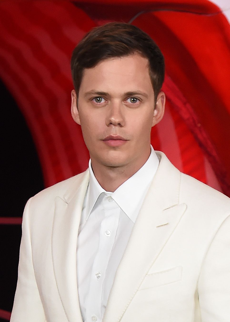 LONDON ENGLAND SEPTEMBER 02 Bill Skarsgård attends the European Premiere of IT Chapter Two at The Vaults Waterloo on...