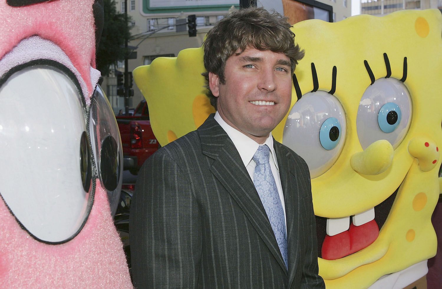 LOS ANGELES NOVEMBER 14 Director Stephen Hillenburg attends the film premiere of The Spongebob Squarepants Movie at...