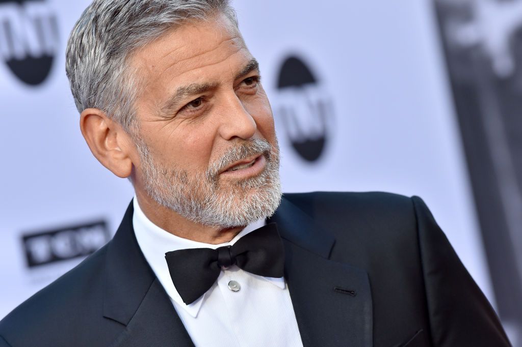 HOLLYWOOD CA JUNE 07 Actor George Clooney arrives at the American Film Institute's 46th Life Achievement Award Gala...