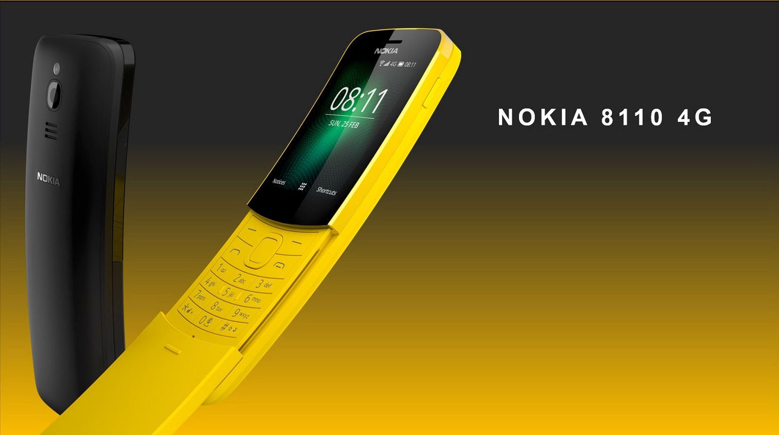 NOKIA復刻玩上癮 經典「香蕉機」8810重出江湖!
