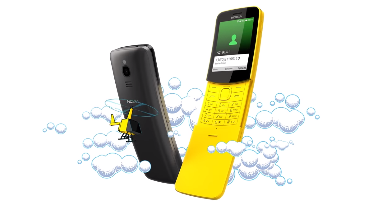 NOKIA復刻玩上癮 經典「香蕉機」8810重出江湖!