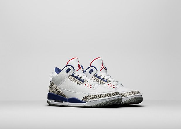 Air Jordan 3 Retro 「True Blue」OG鞋款再度復刻登場!搶鞋大戰即將再度上演購物GQ瀟灑男人網