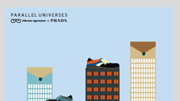 Prada普拉達與藝術家Vahram Muratyan合作 用2012春夏配件系列打造動畫「Prada Parallel Universes」潮流新聞GQ瀟灑男人網