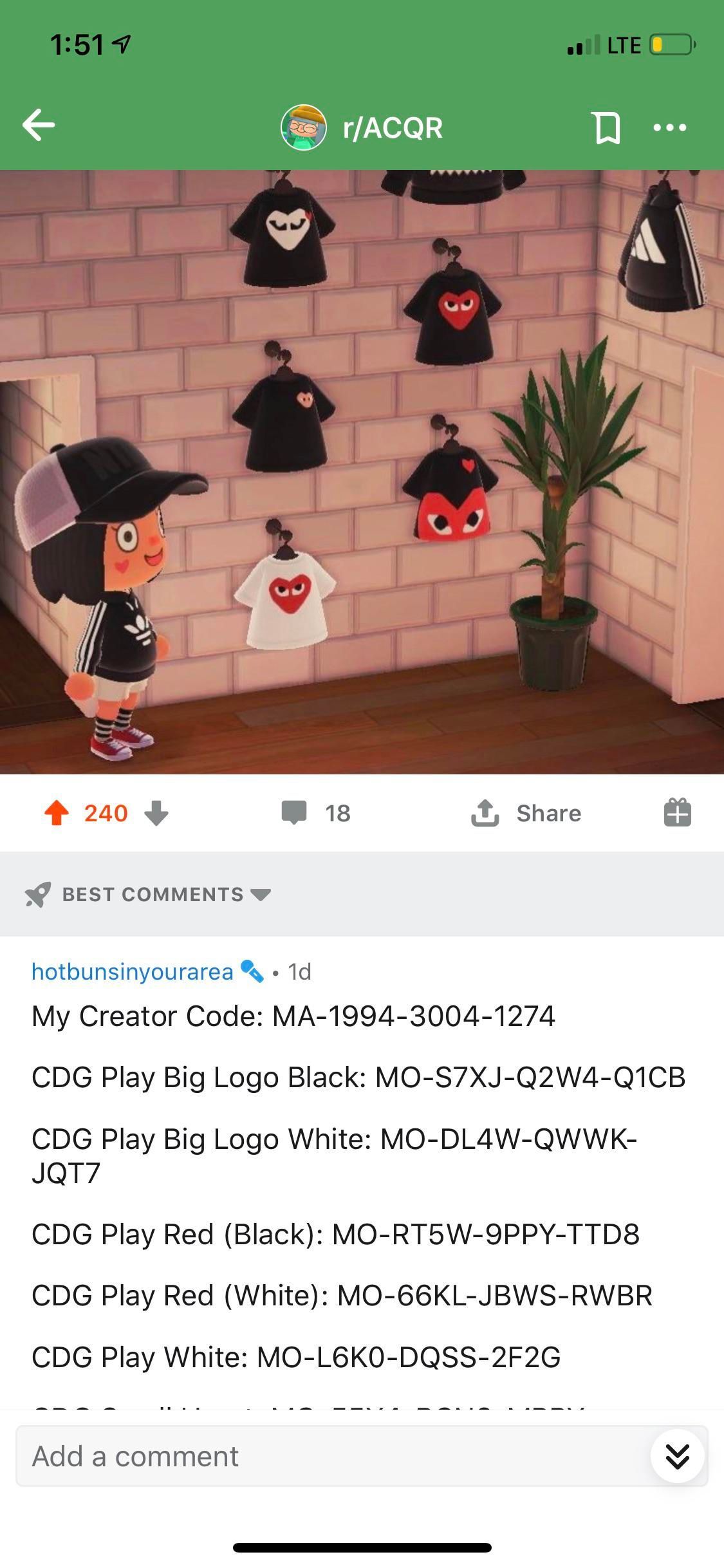 《集合啦!動物森友會》也能穿精品!時髦服裝下載 QR Code 整理!