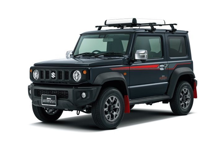 Suzuki Japan 發布最新的 Suzuki Jimny 的車身貼花!