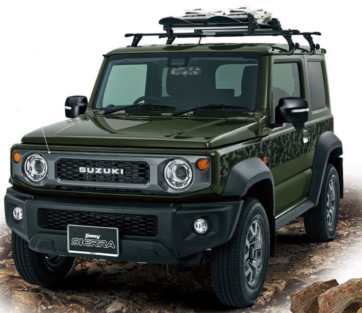 Suzuki Japan 發布最新的 Suzuki Jimny 的車身貼花!