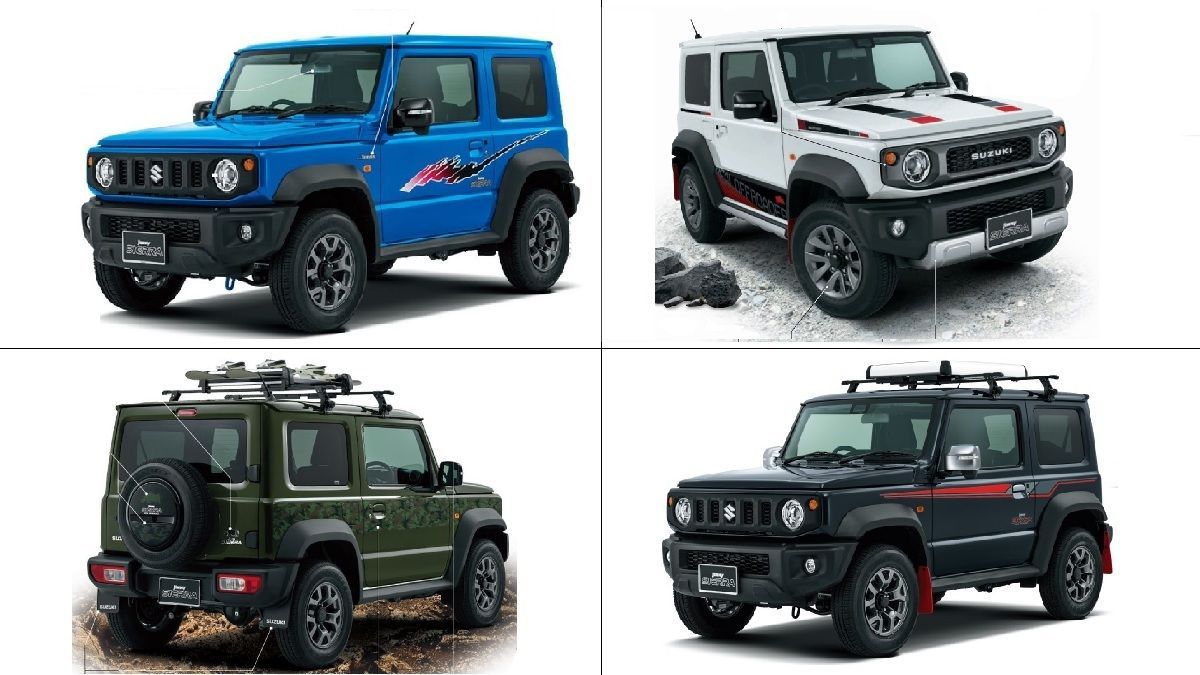 復古迷注意!Suzuki Japan 發布最新的 Suzuki Jimny 的車身貼花