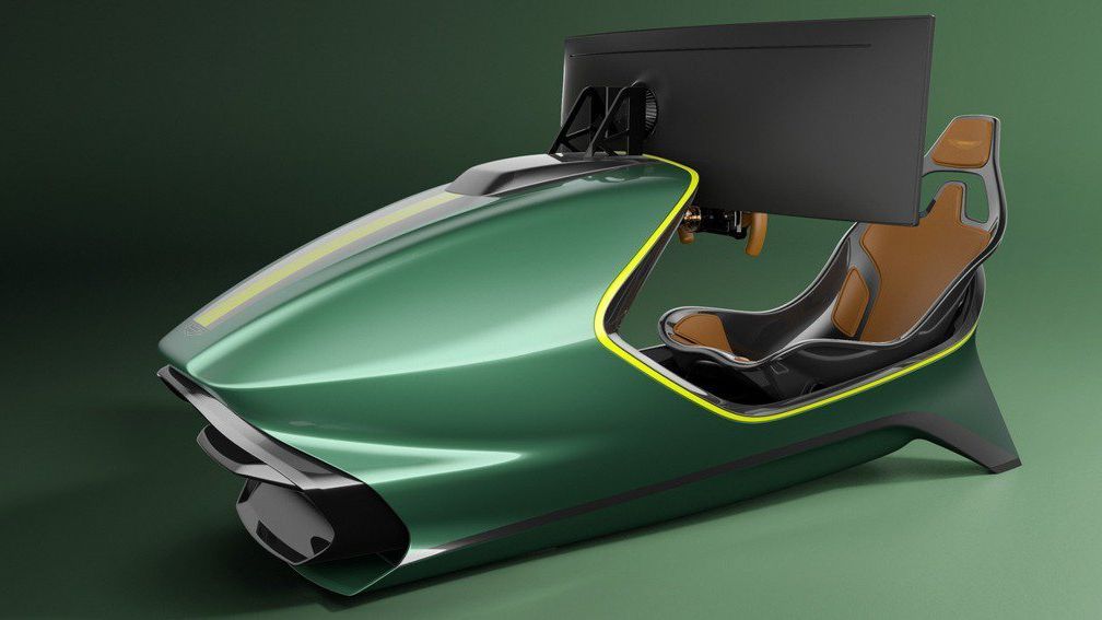 終極豪華的賽車體驗! Aston Martin 宣布與 Curv Racing Simulators 聯名推出全球限量「AMRC01 賽車模擬器」!