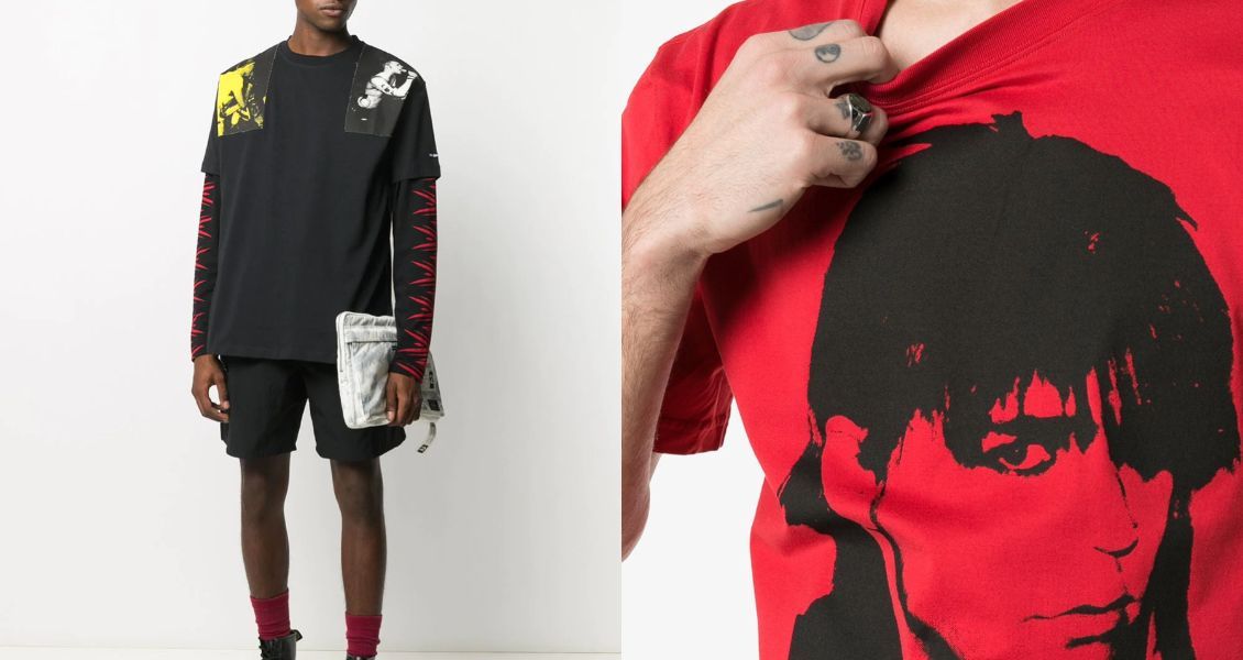 【GQ Shopping Guide】釋放你的嘻哈叛逆因子!精選 6 件「Face Print 人像 T 恤」,Raf Simons、OffWhite最低半價入手!