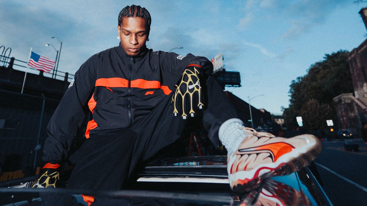 AAP Rocky nella campagna Puma x F1