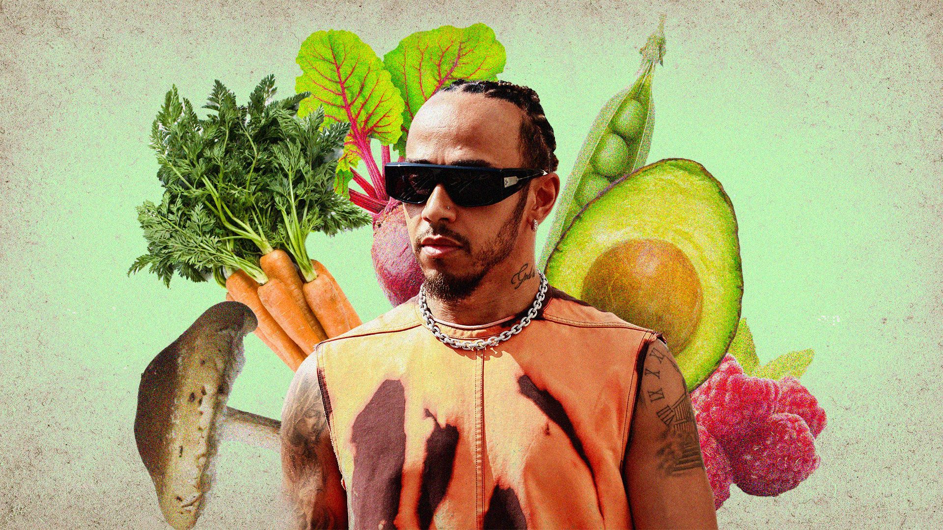 Lewis Hamilton segue una dieta vegana