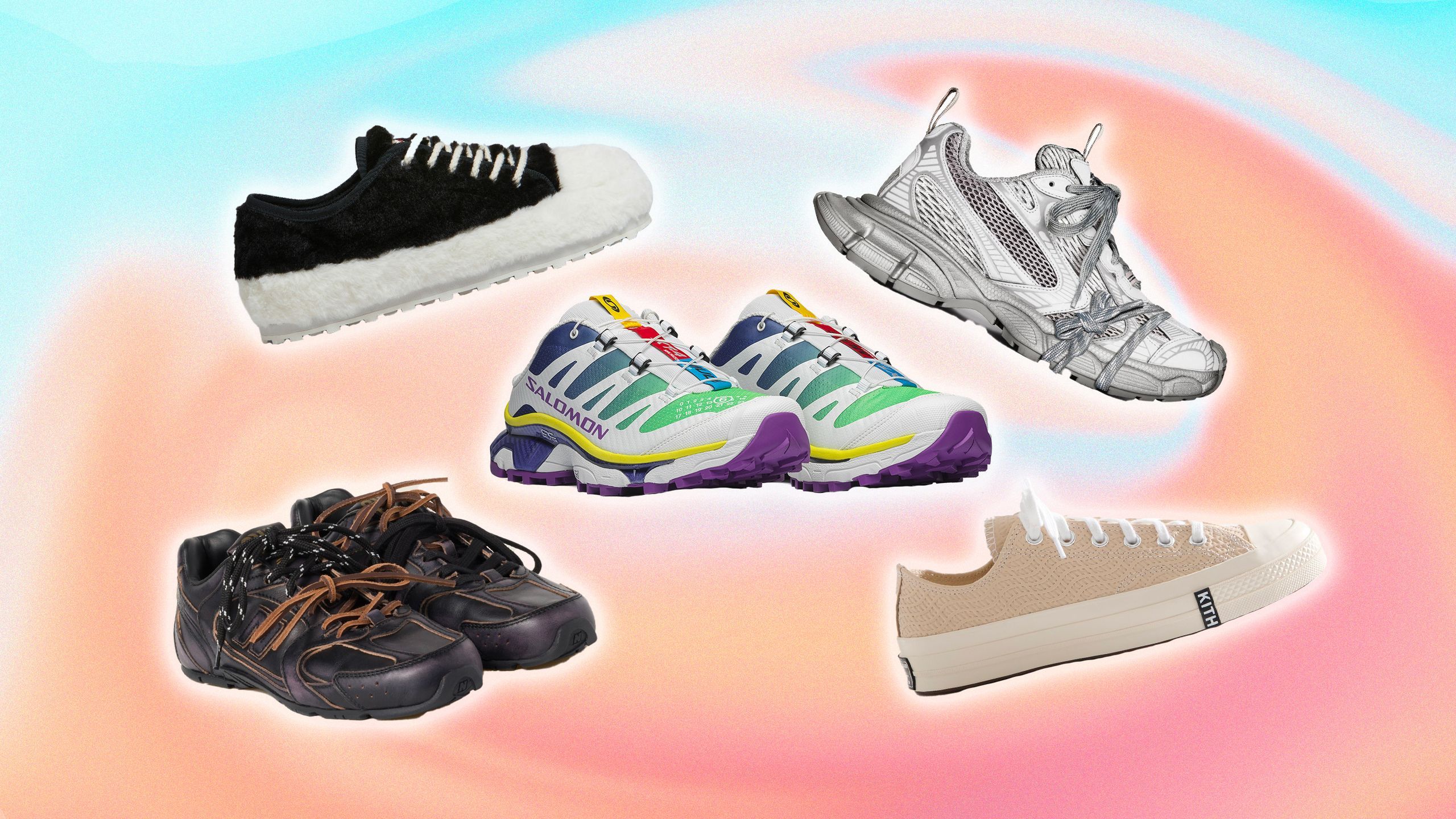5 baskets originales pour la rentre Miu Miu x New Balance Balenciaga Marni Converse x Kith...