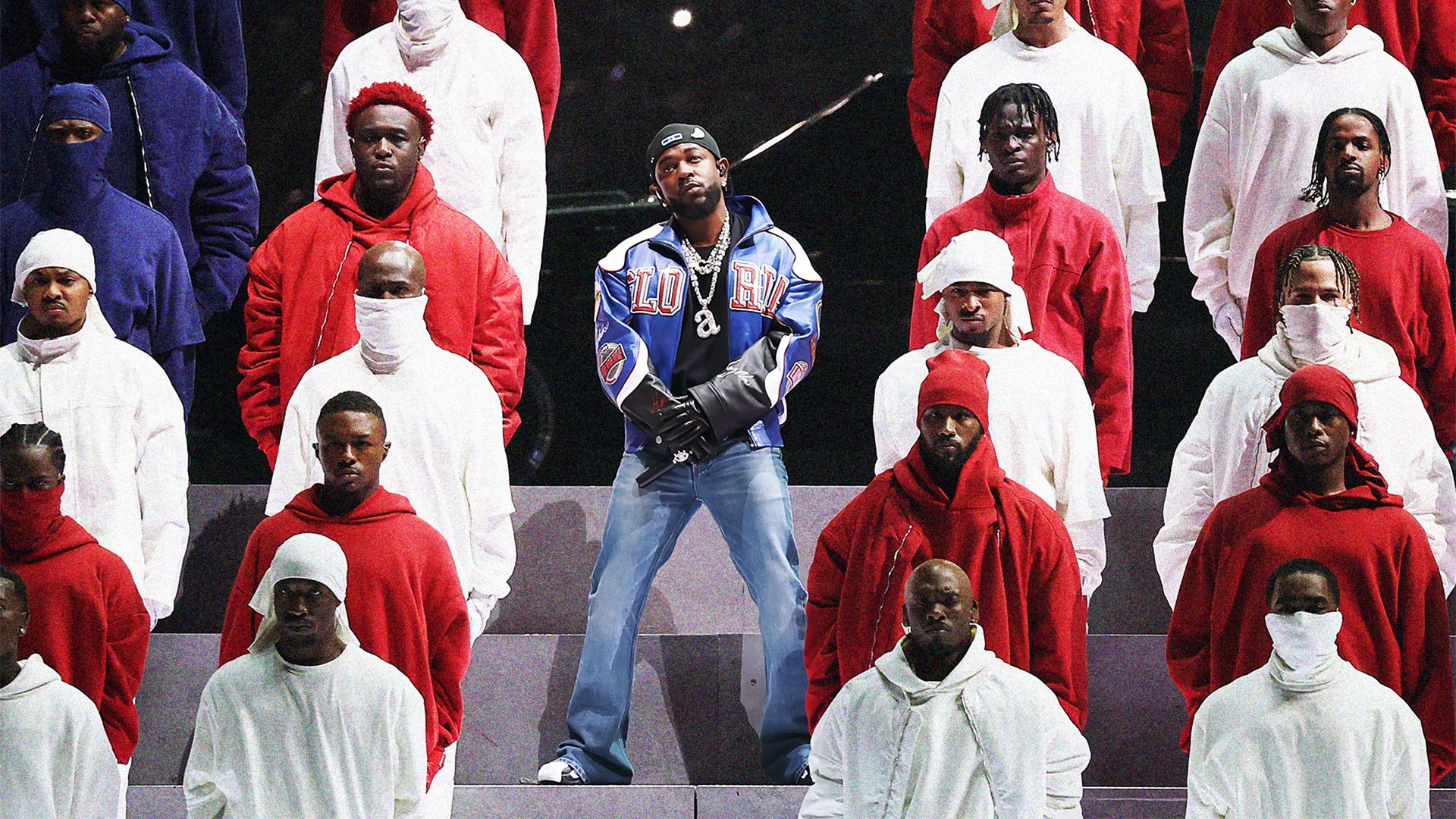 Image may contain Jacob Pullen Jerry Mbakogu Calvin Richardson Kyjuan Kendrick Lamar and Antonio Tarver