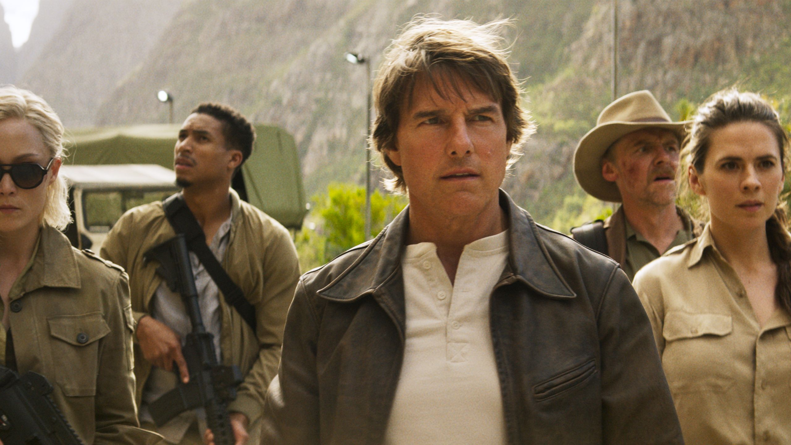 Tom Cruise plays Ethan Hunt Pom Klementieff plays Paris Greg Tarzan Davis plays Degas Simon Pegg plays Benji Dunn and...