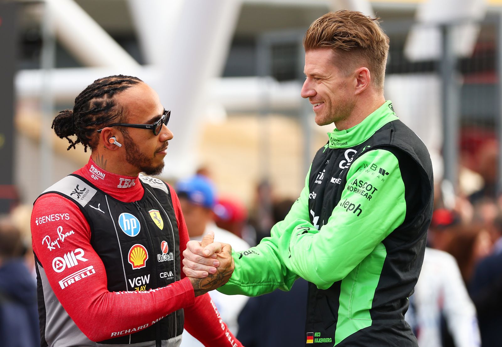 Lewis Hamilton 、Nico Hülkenberg