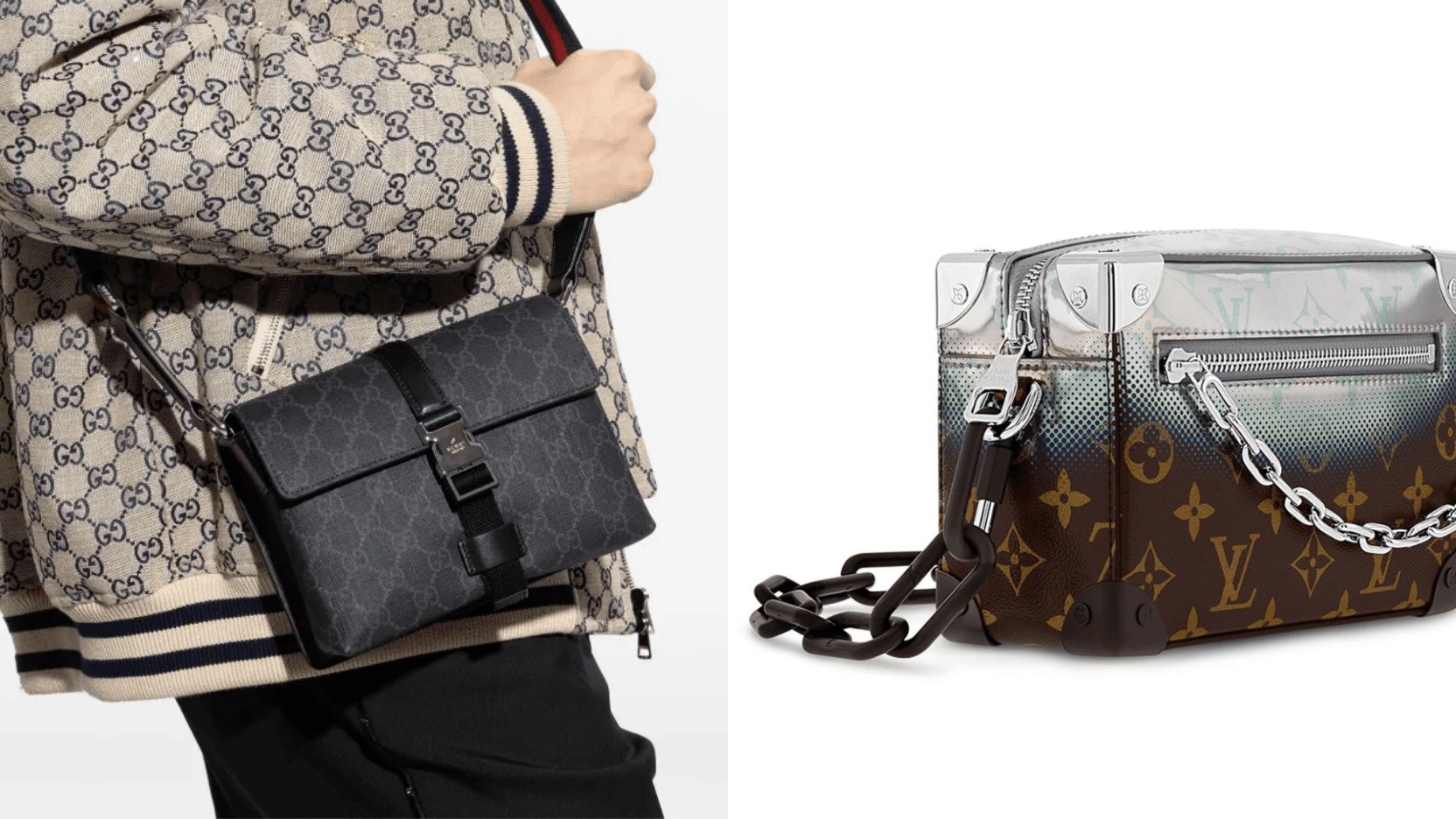 2026 男士斜背包推薦|Louis Vuitton、Gucci 等 10 款時尚品牌一次看!