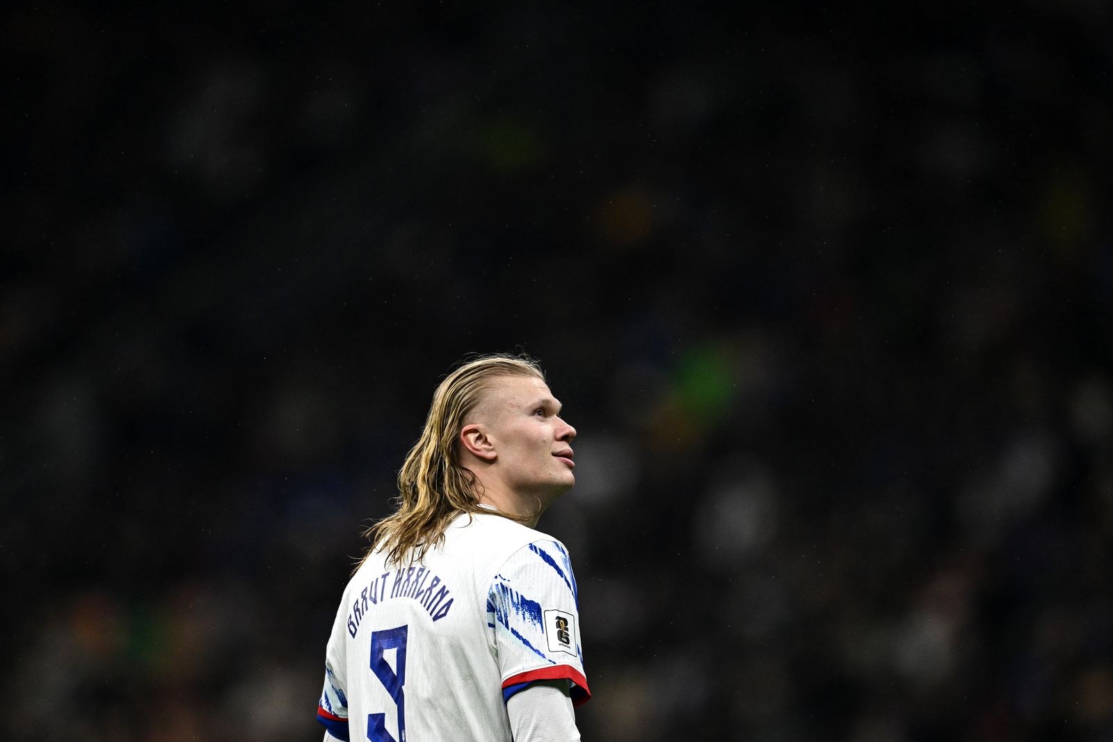 MILAN ITALY NOVEMBER 16 Erling Haaland of Norway celebrates his goal during the FIFA World Cup 2026 qualifier match...