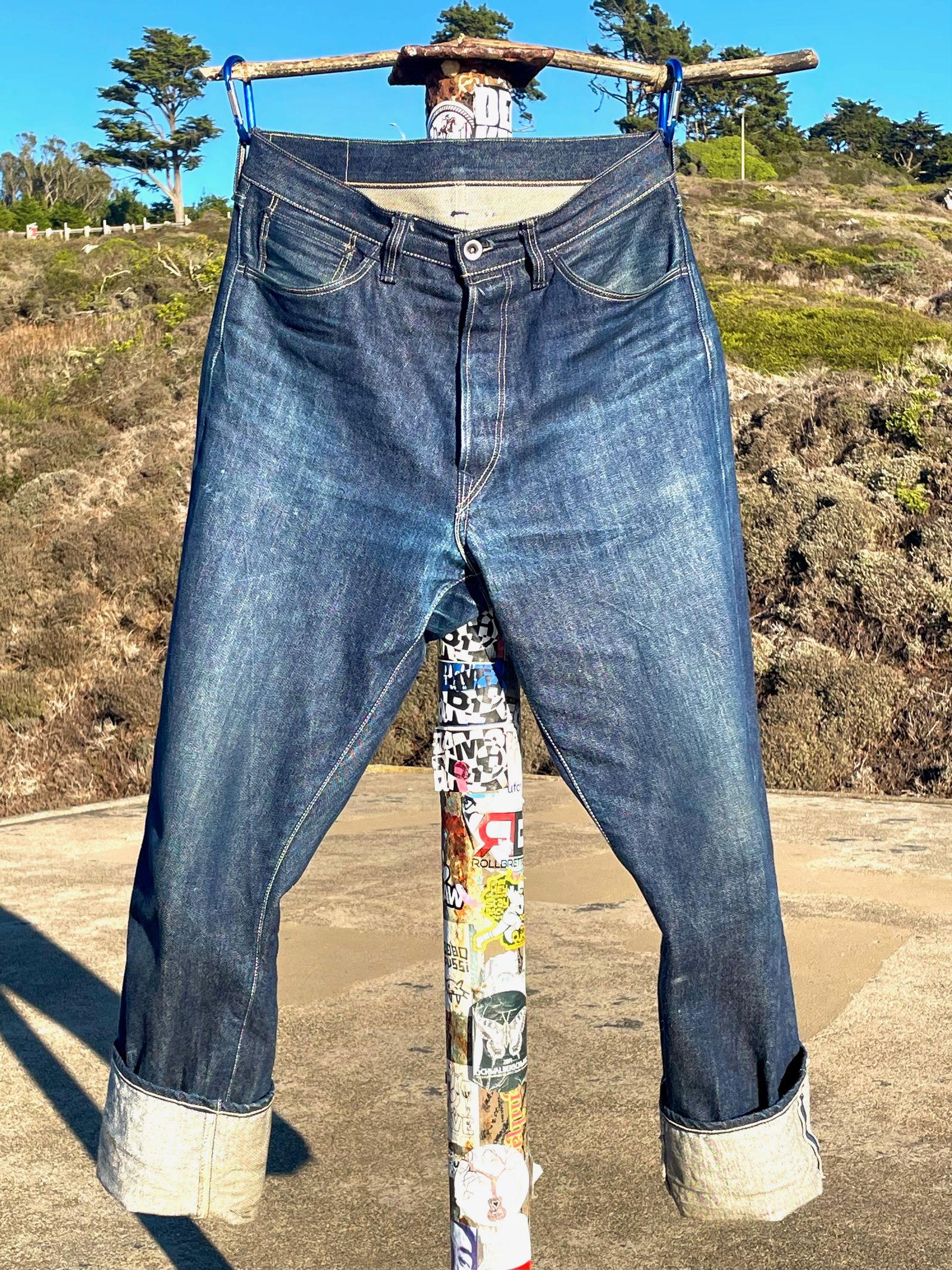 Image may contain Clothing Jeans and Pants