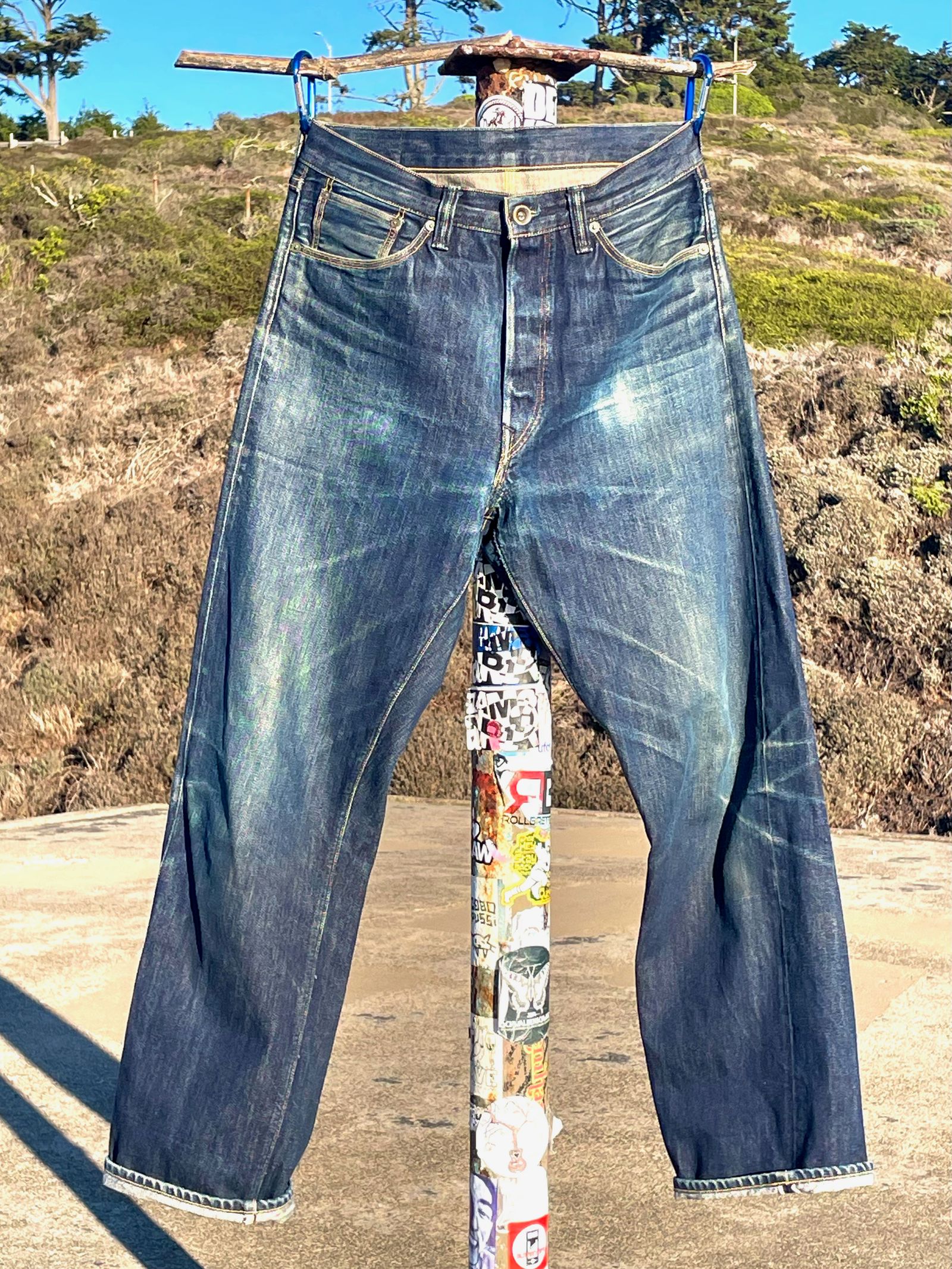 Image may contain Clothing Jeans and Pants