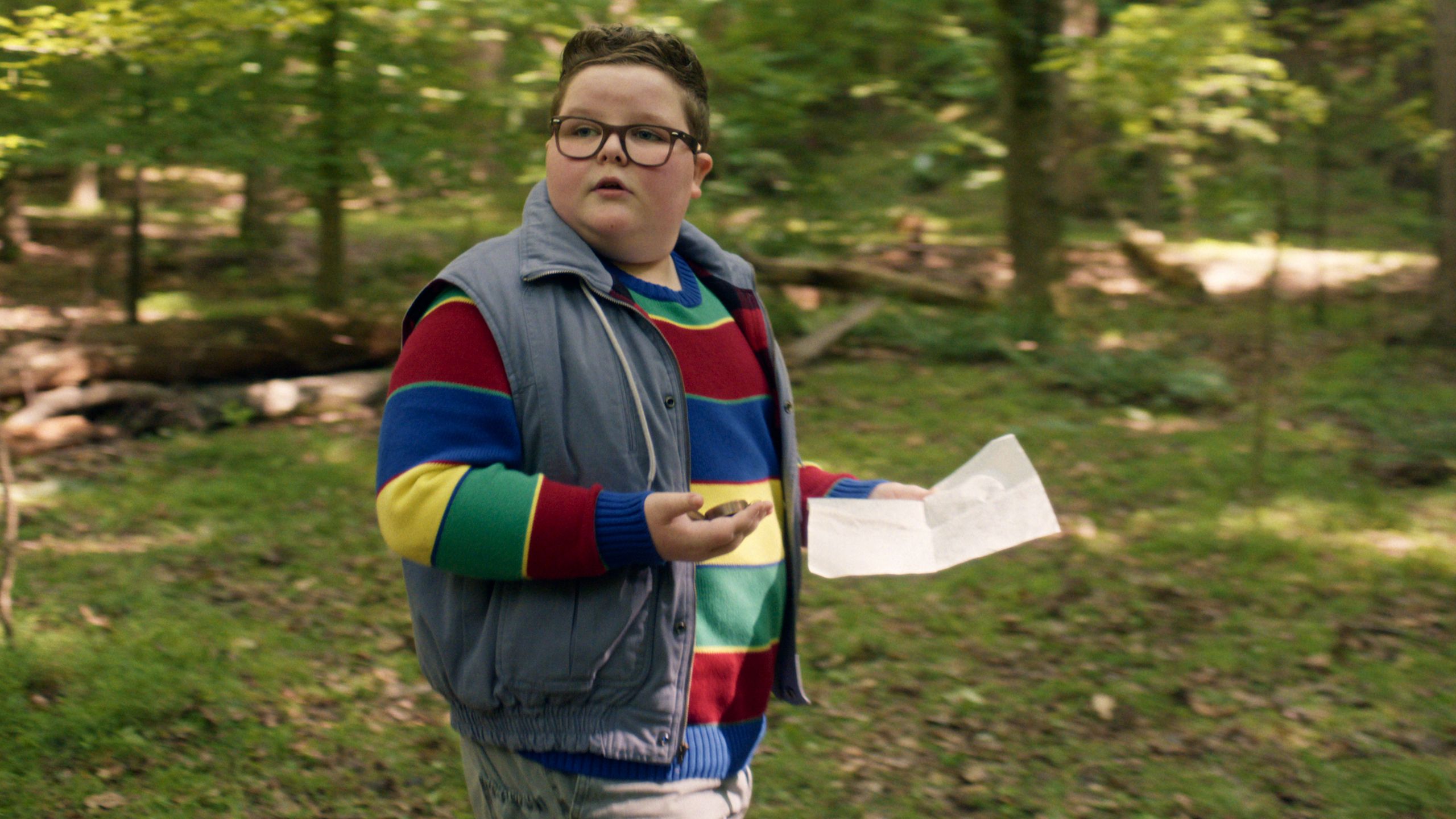 STRANGER THINGS SEASON 5. Jake Connelly as Derek Turnbow in Stranger Things Season 5. Cr. COURTESY OF NETFLIX © 2025