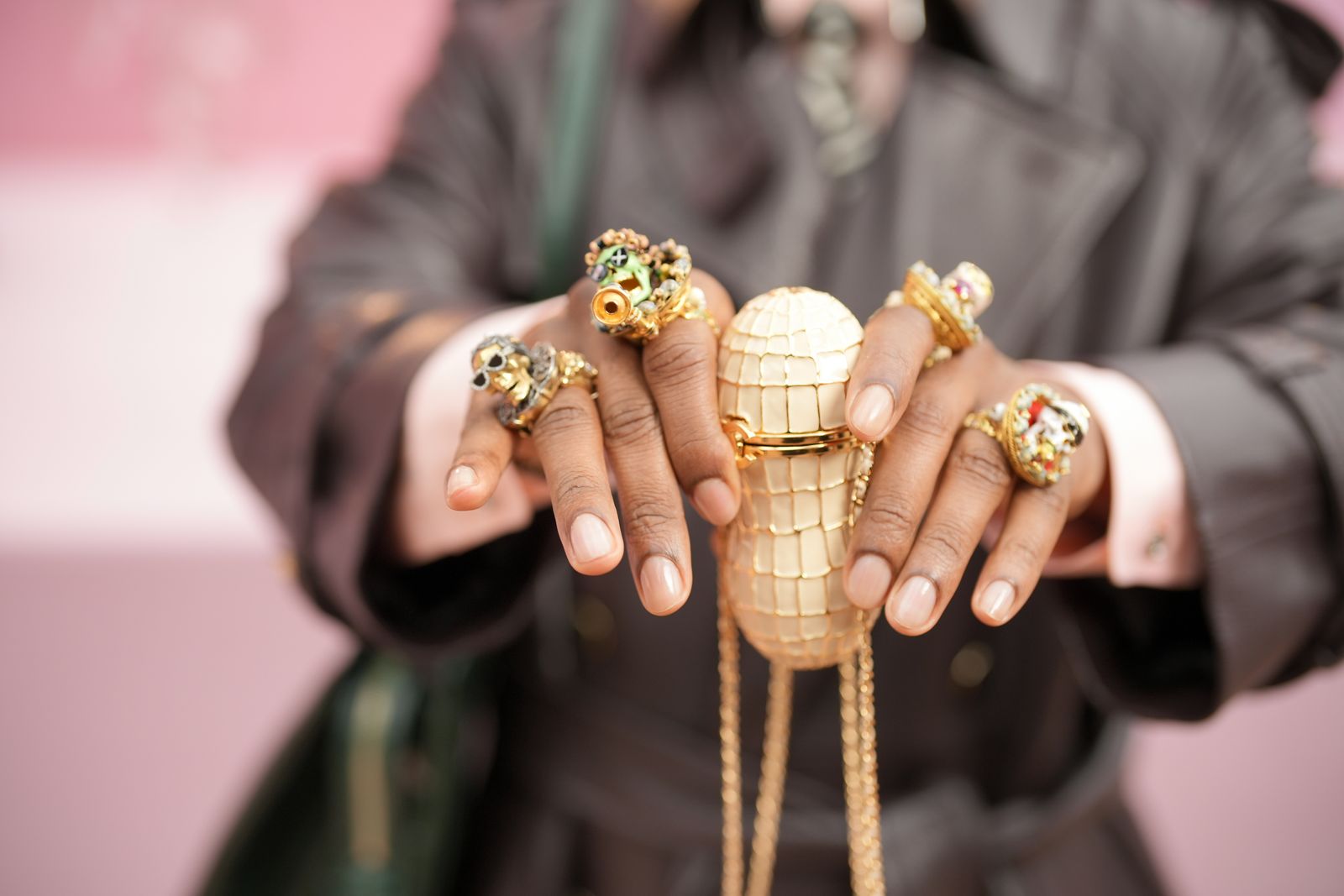 AAP Rocky at the Chanel fashion show as part of Haute Couture SpringSummer 2026 held at the Grand Palais on January 27...