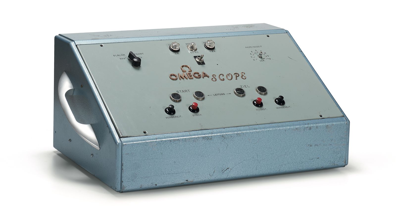 Omegascope 本身。這項技術為電視觀眾帶來了即時張力。