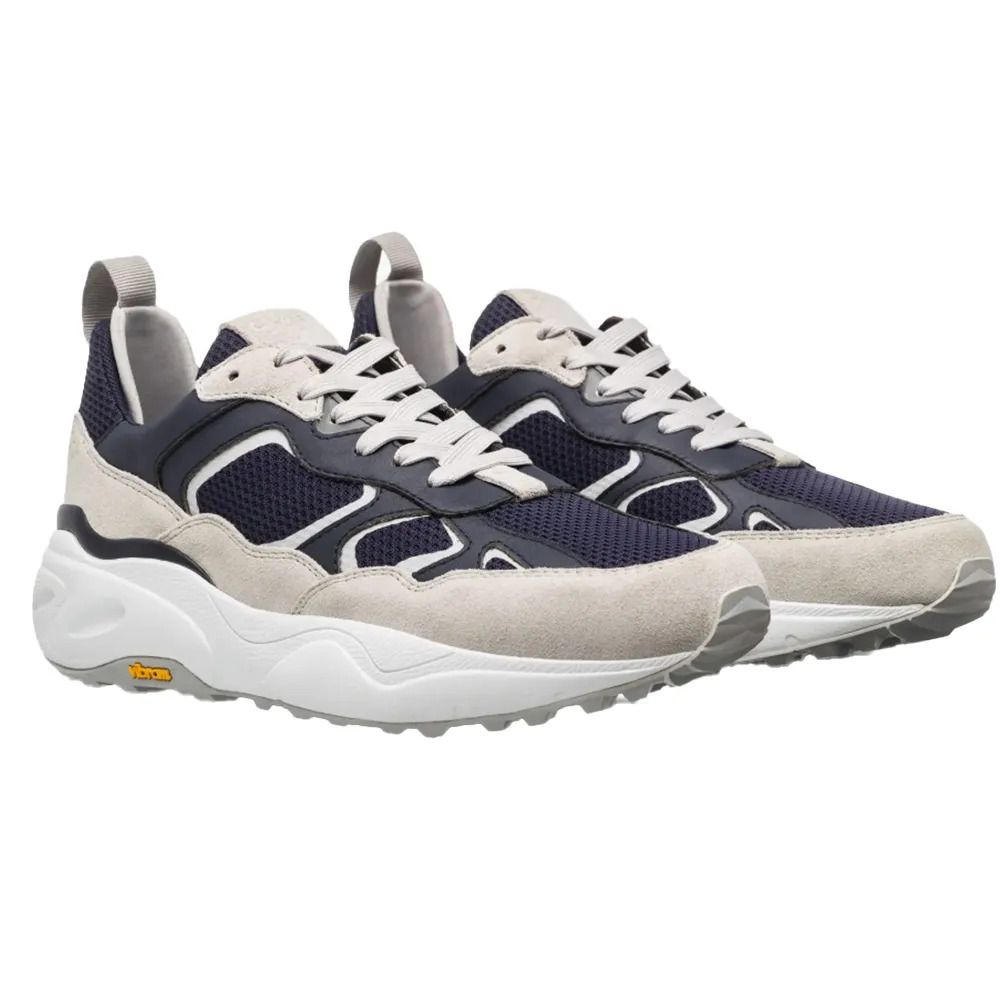 Tenis Clae Salazar en azul y gris