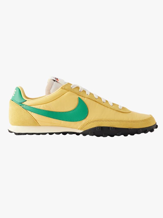 Image may contain Clothing Footwear Shoe Sneaker Suede and Running Shoe