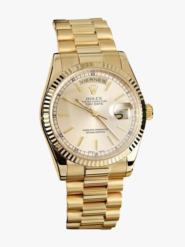Image may contain Wristwatch Arm Body Part and Person