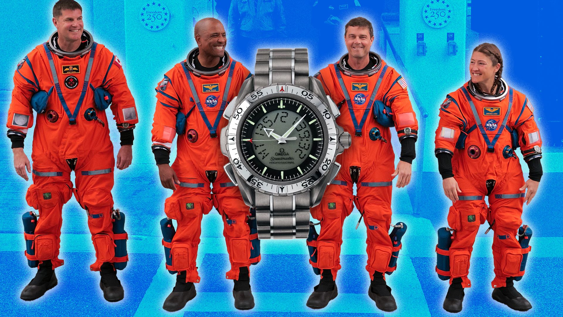 Image may contain Gregory Reid Wiseman Wristwatch Adult Person People Computer Hardware Electronics and Hardware