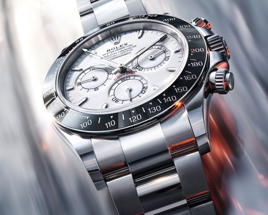 Image may contain Wristwatch Arm Body Part and Person