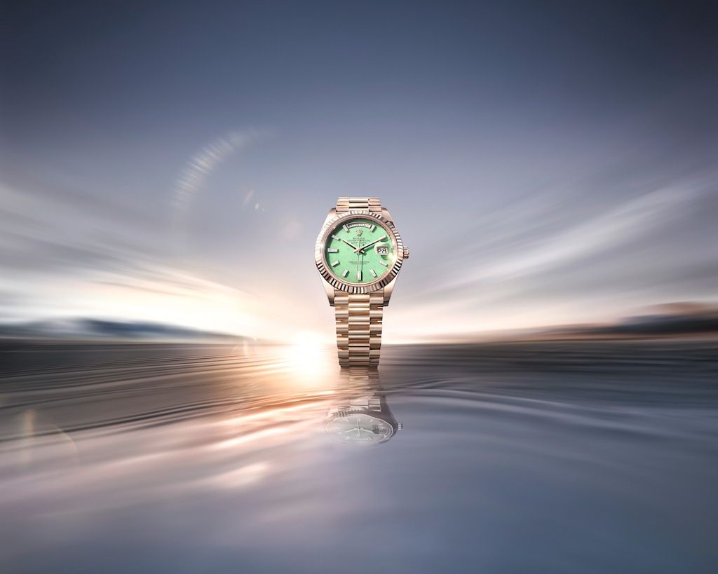 Image may contain Wristwatch Arm Body Part and Person