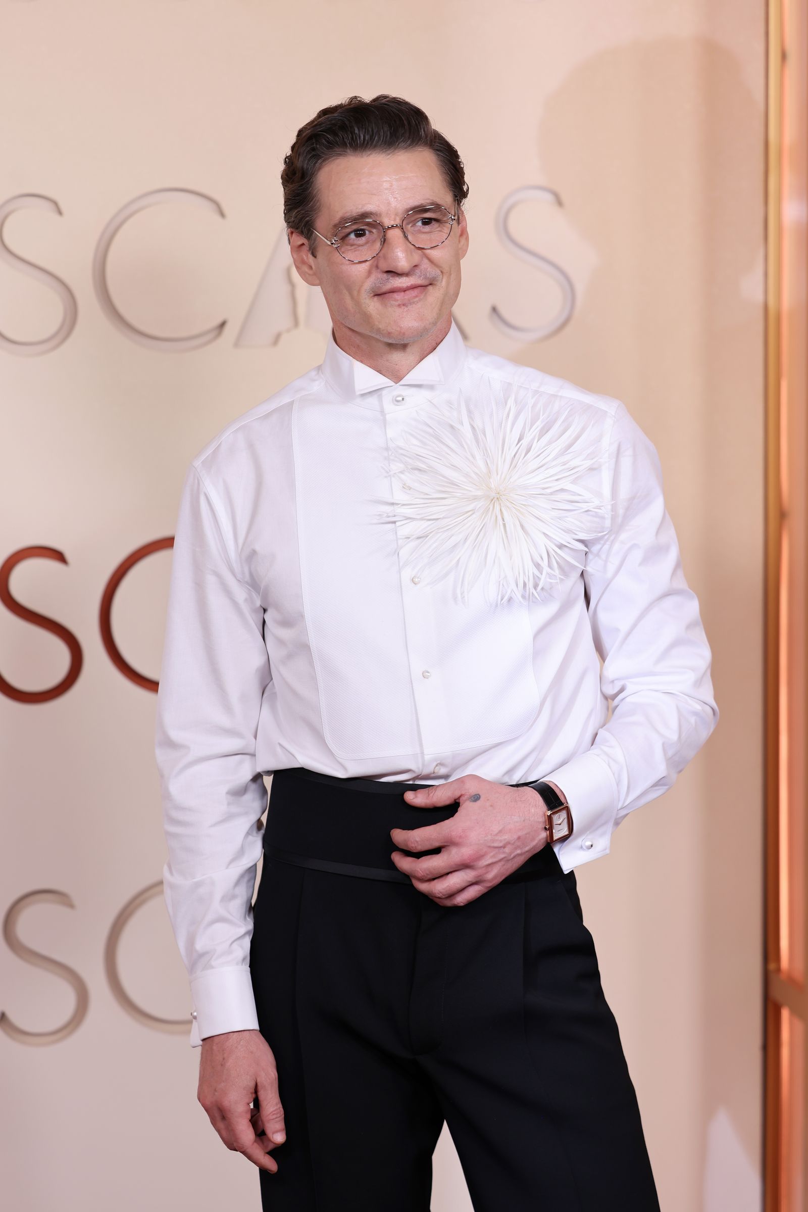 HOLLYWOOD CALIFORNIA MARCH 15 Pedro Pascal attends the 98th Oscars at Dolby Theatre on March 15 2026 in Hollywood...